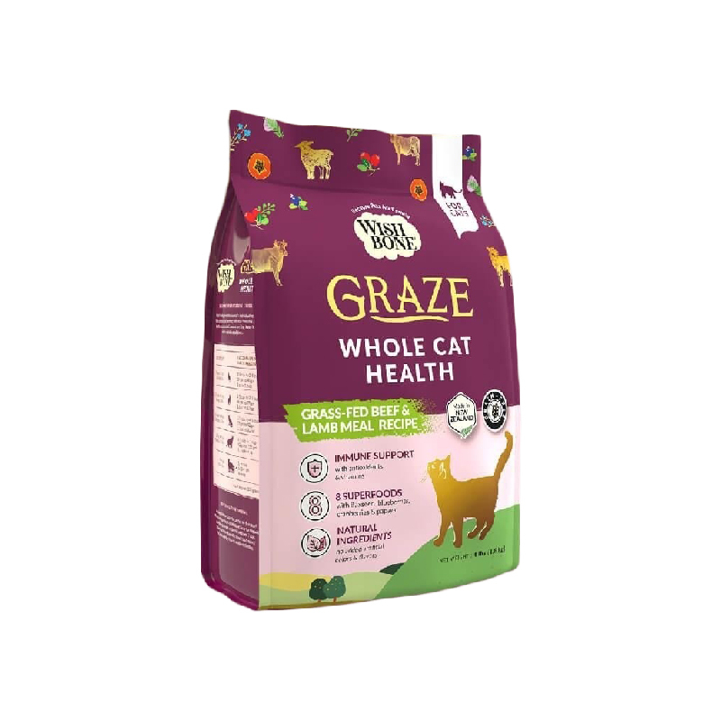香草廚坊 WISH BONE｜無穀貓香草糧-草原牛肉
