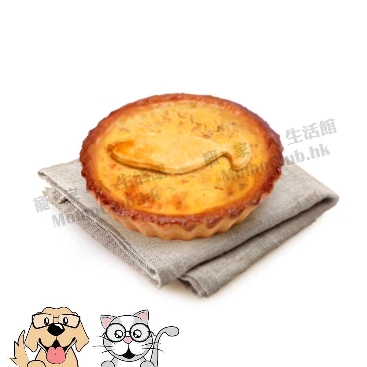 My Pet Patisserie HK - 三文魚芝士批 [貓犬用]