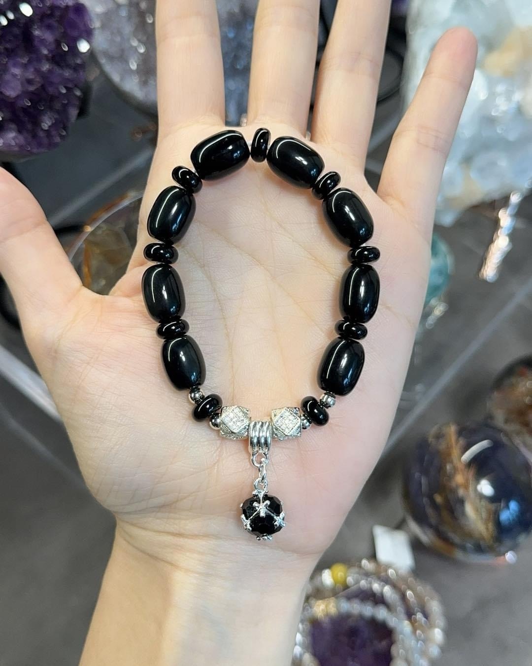 🔥🔥$99 黑瑪瑙+黑曜石 DIY🔥🔥 7月必買.辟邪系列✌️ kdc9111