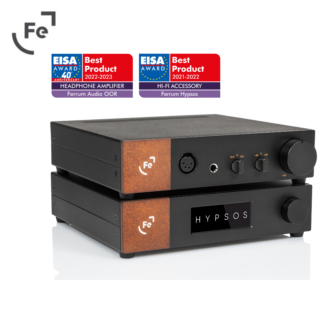Ferrum HYPSOS 混合式 (線性 + 開關式) 直流電源供應及 OOR 全平衡 前級 / 耳機放大器套裝配 FPL 專用 DC 電源線