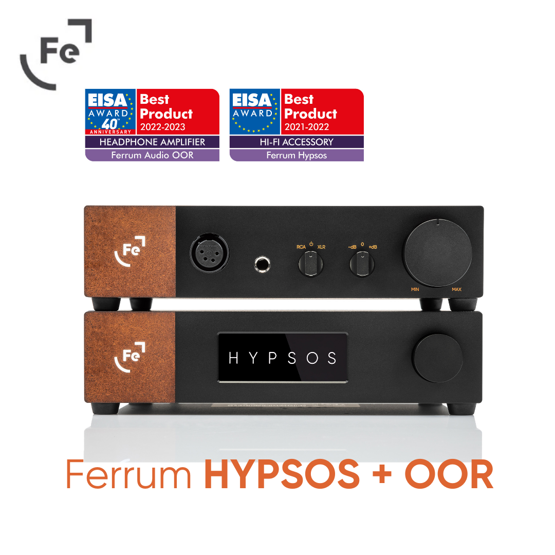 Ferrum HYPSOS 混合式 (線性 + 開關式) 直流電源供應及 OOR 全平衡 前級 / 耳機放大器套裝配 FPL 專用 DC 電源線