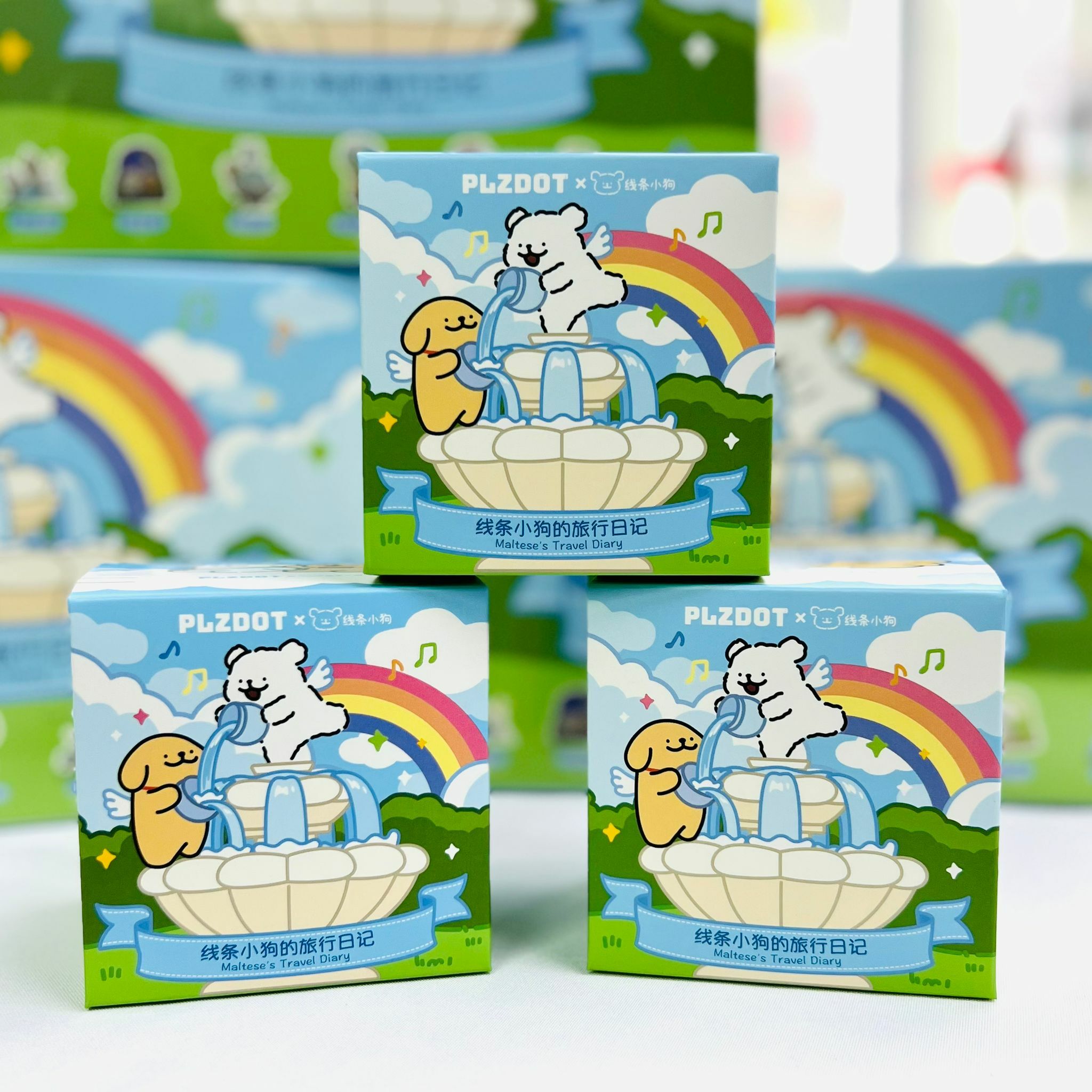 Maltese's Travel Daisy Blind box ( PLZDOT )