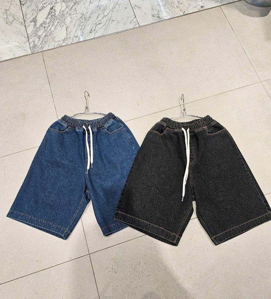 淨色牛仔短褲 VENTIQUE-001P