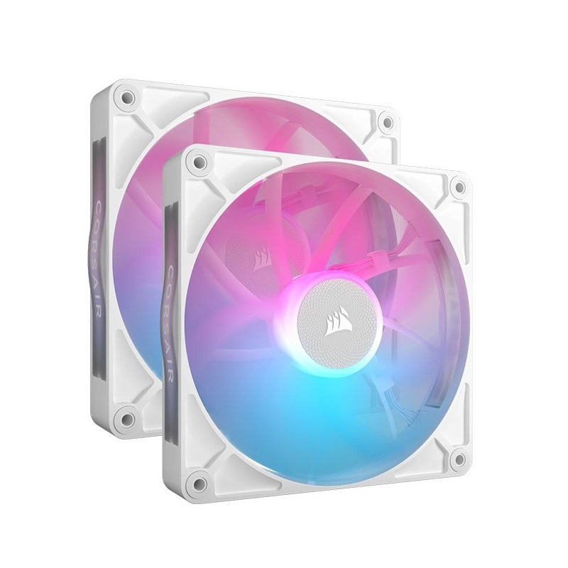 米特3C數位–CORSAIR 海盜船 iCUE LINK RX140 RGB 兩入風扇 黑/CO-9051020-WW 白/CO-9051024-WW