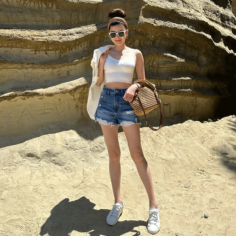 AFS美式牛仔短褲