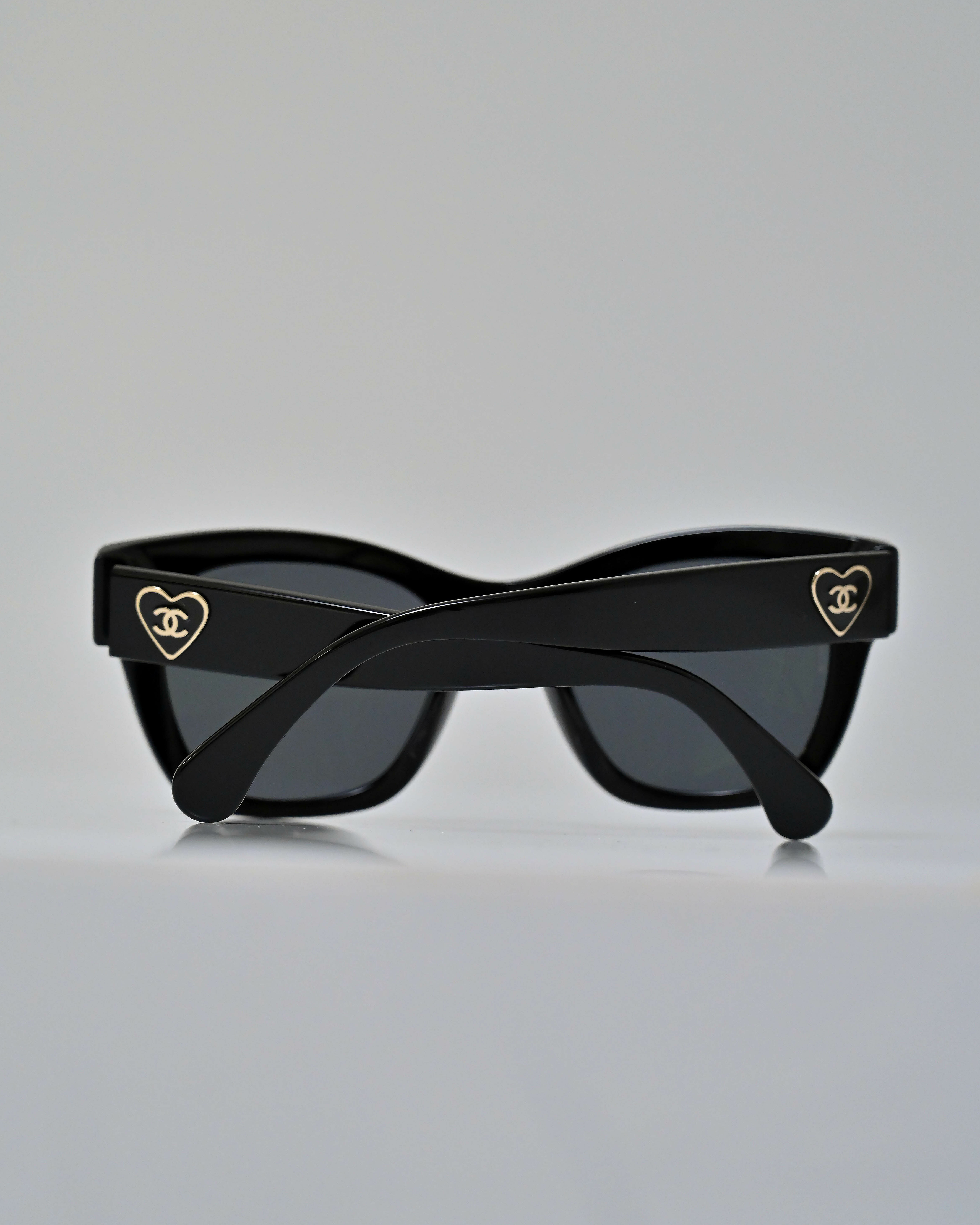 【現貨】CHANEL 愛心貓眼墨鏡 CNLOVE