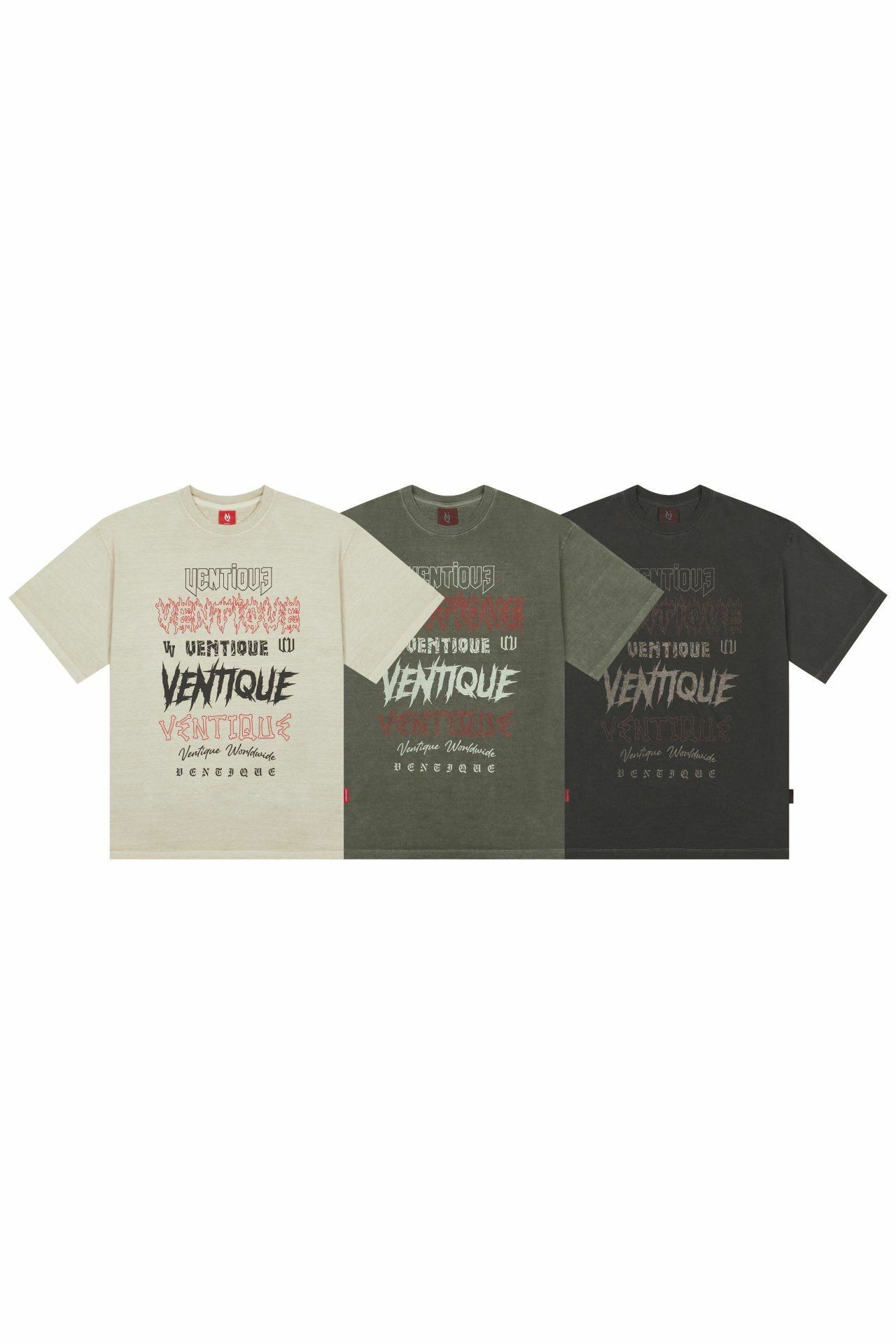 英文字短袖Tee VENTIQUE-004T
