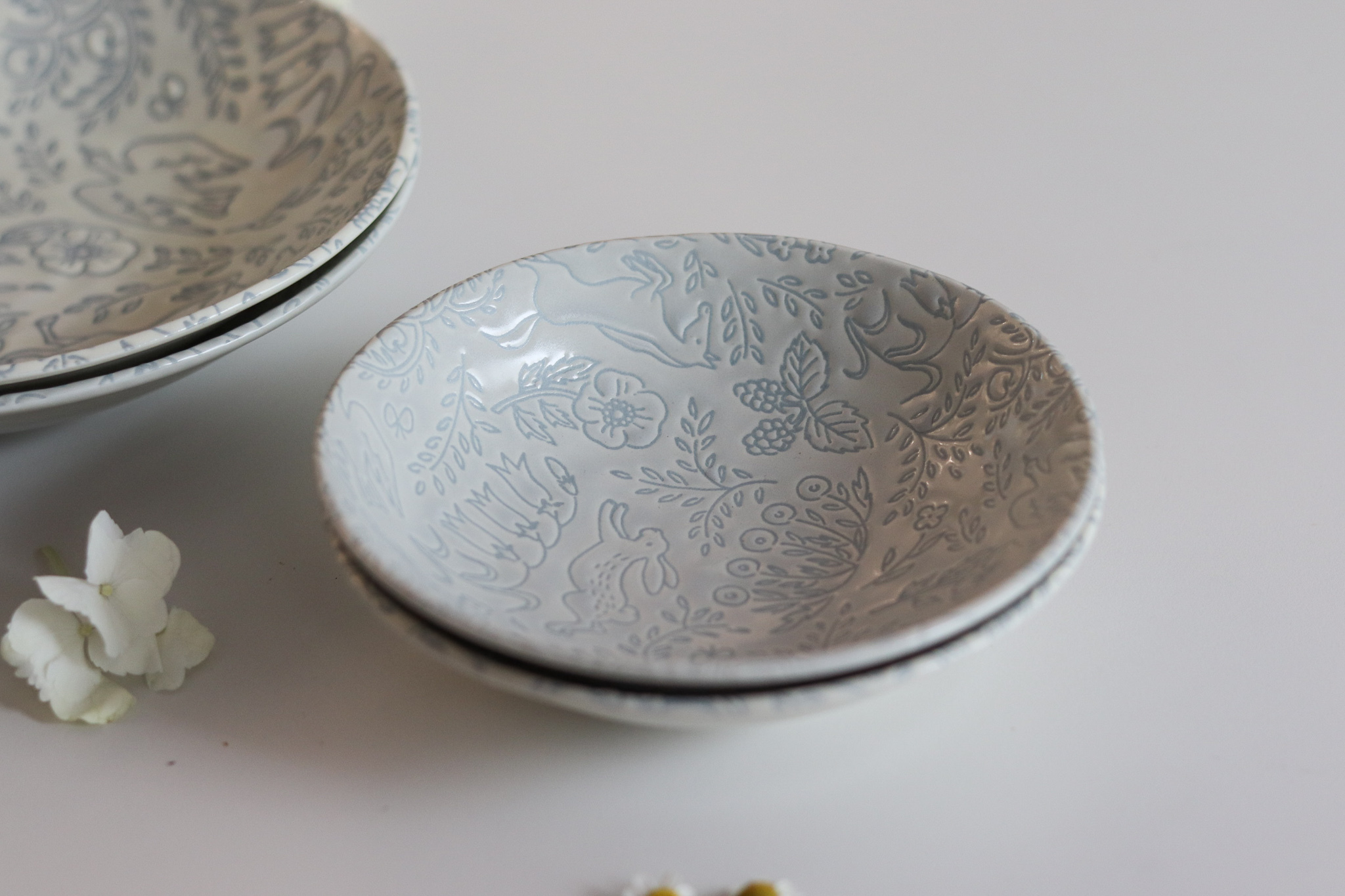 插畫家 淺野みどり Midori Asano 動物花草 深盤