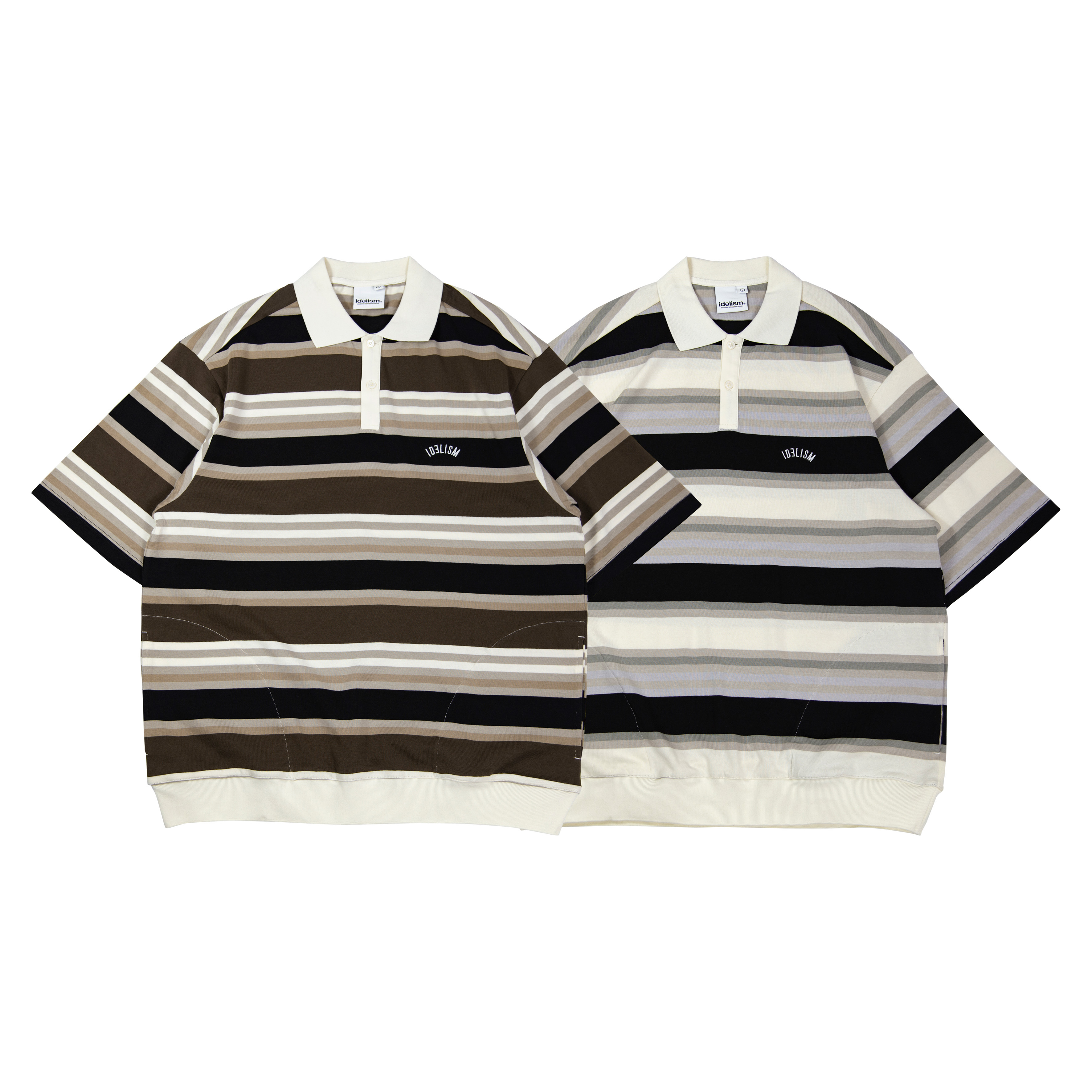 idealism / Striped POLO - ID24035