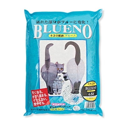 日本Blueno紙製凝固貓砂 6.5L