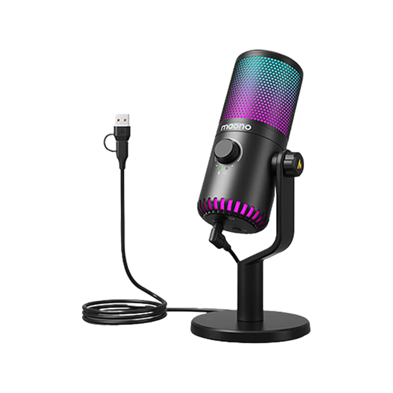 Maono DM30 RGB USB 電容式麥克風