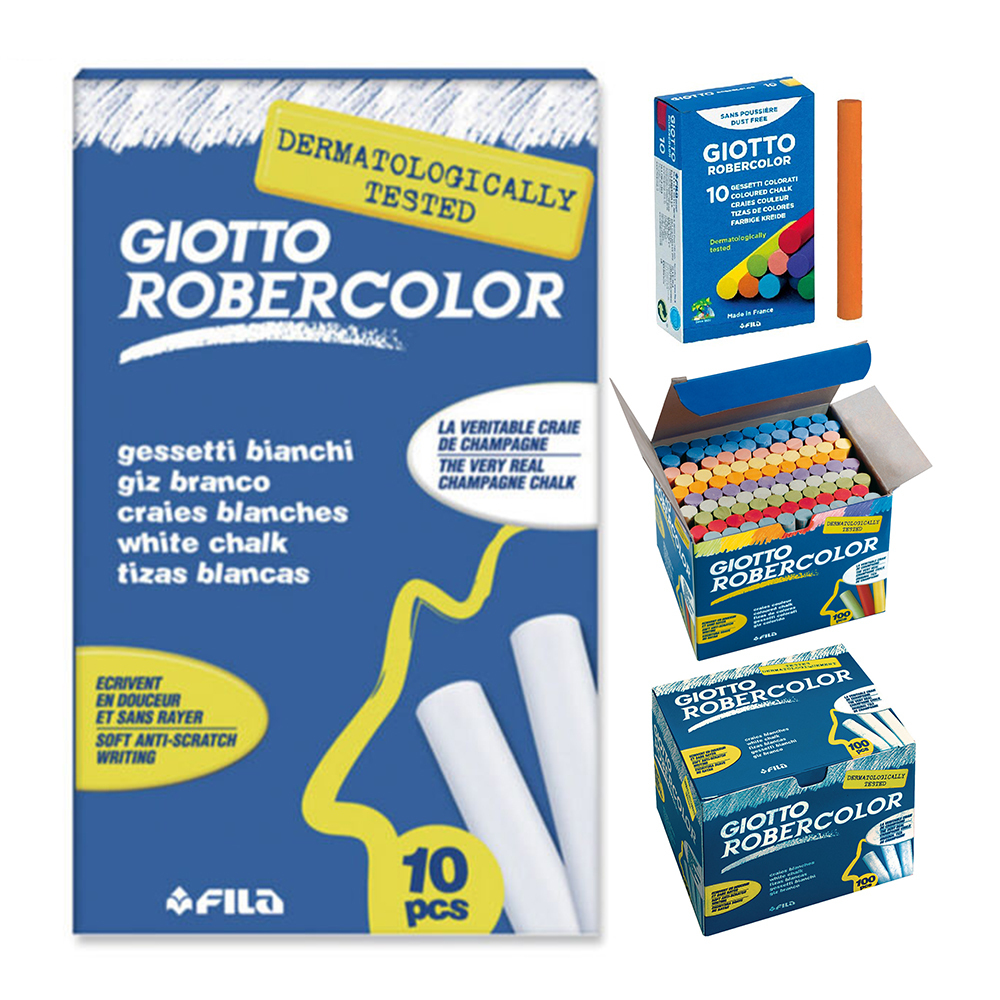 【義大利 GIOTTO】無毒環保 無灰粉筆