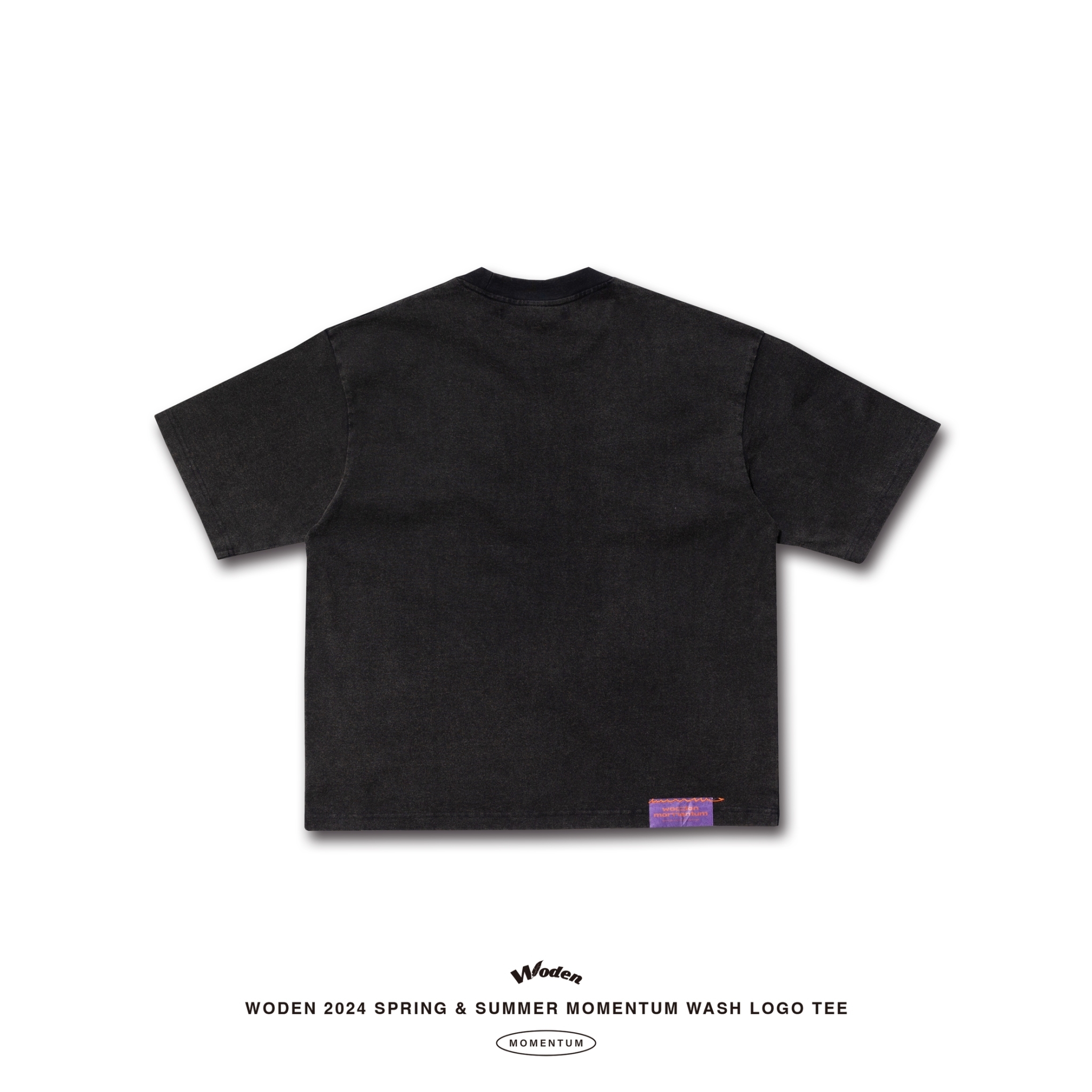 WODEN 2024 Spring & Summer 071 Momentum Wash LOGO Tee