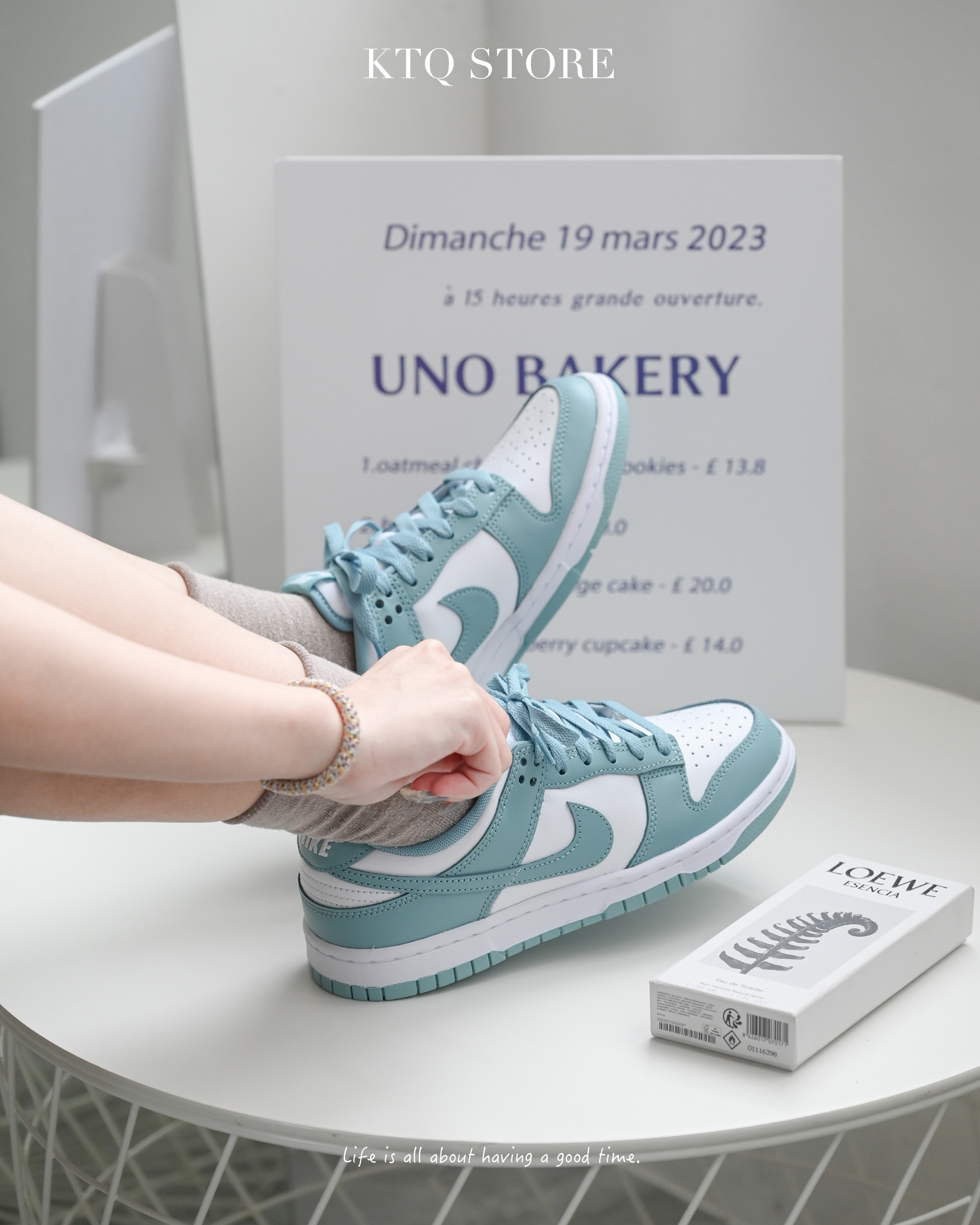 KTQ STORE ‧ Nike Dunk Low"DENIM TURQUOISE" 湖水藍綠 DV0833-106