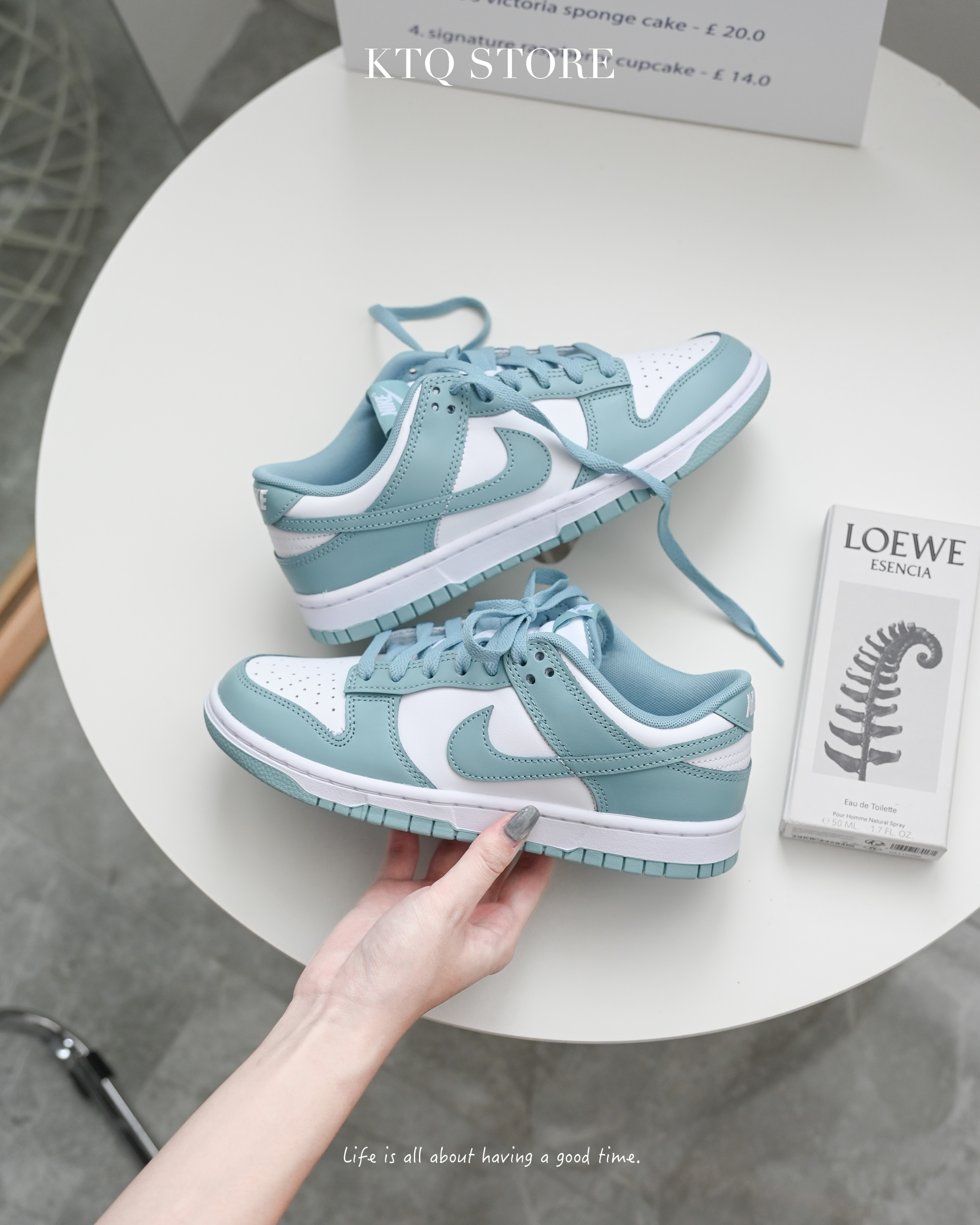 KTQ STORE ‧ Nike Dunk Low"DENIM TURQUOISE" 湖水藍綠 DV0833-106