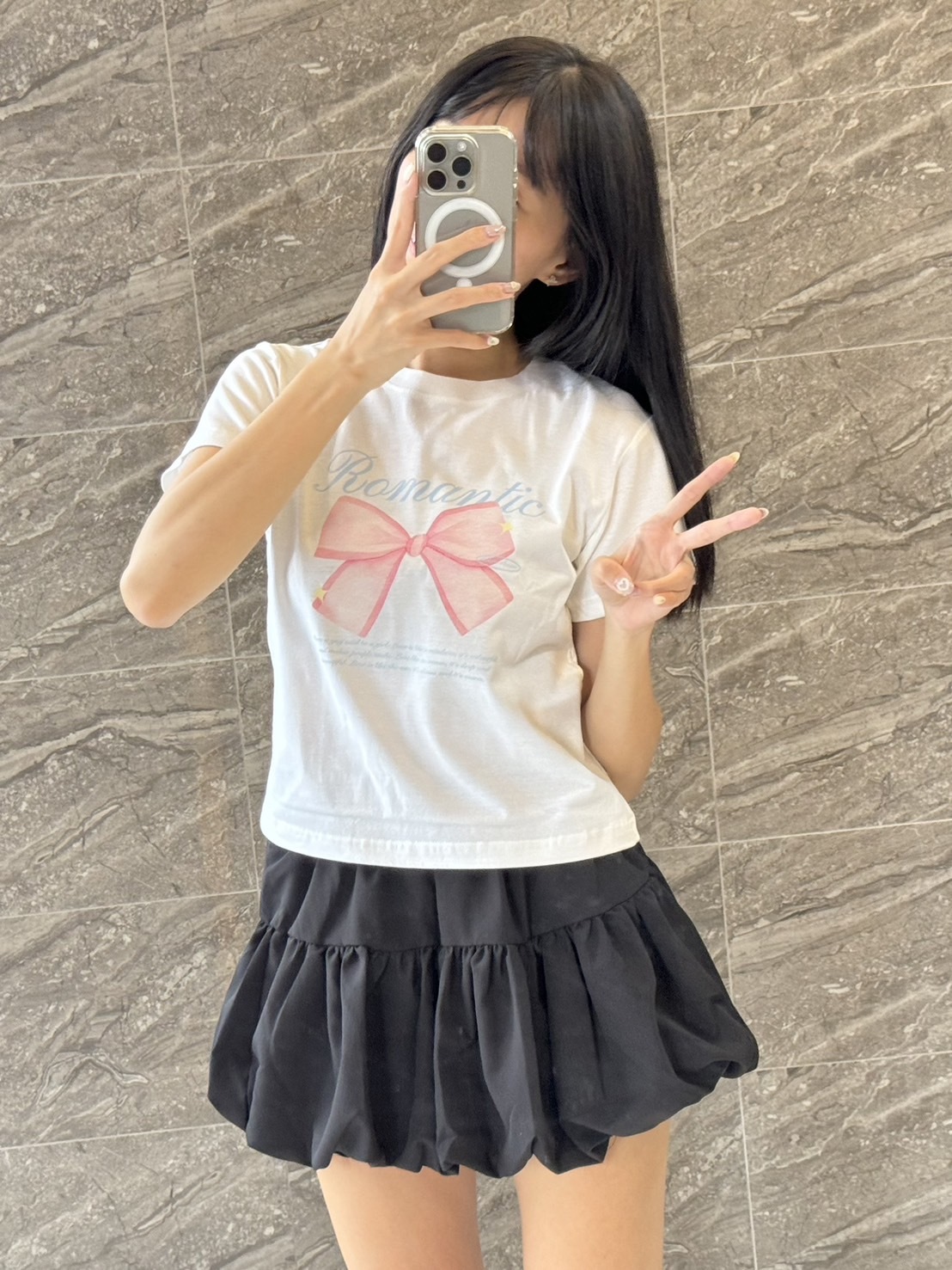 #現貨優惠 泰國 浪漫蝴蝶結 短版上衣