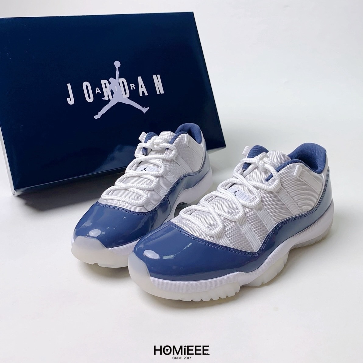 Air Jordan 11 Low Diffused Blue 擴散藍 男鞋 [FV5104-104]