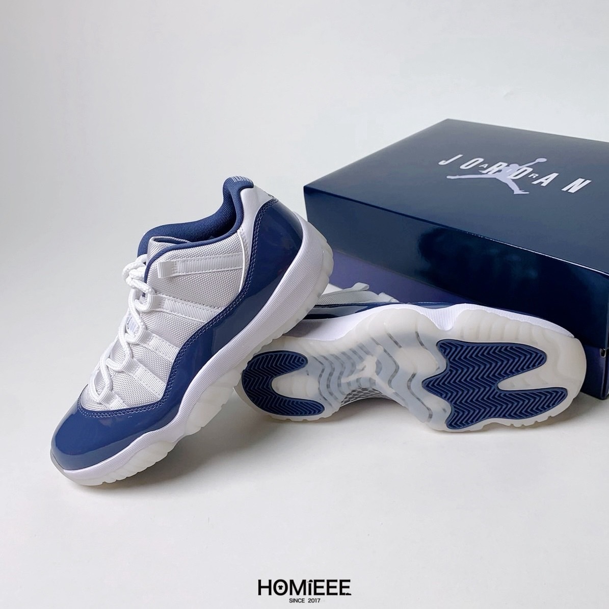 Air Jordan 11 Low Diffused Blue 擴散藍 男鞋 [FV5104-104]