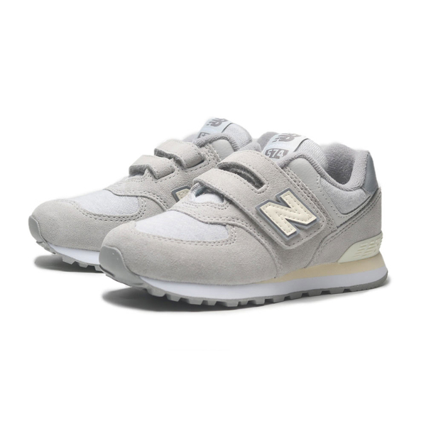 NEW BALANCE 童鞋 NB 574 灰色 基本款 魔鬼氈 中童 PV574GBG