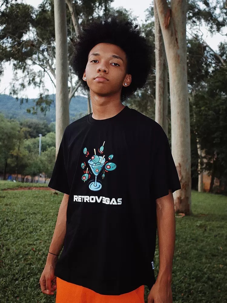 RTVG 調酒馬丁尼 兩色 短袖 圖T