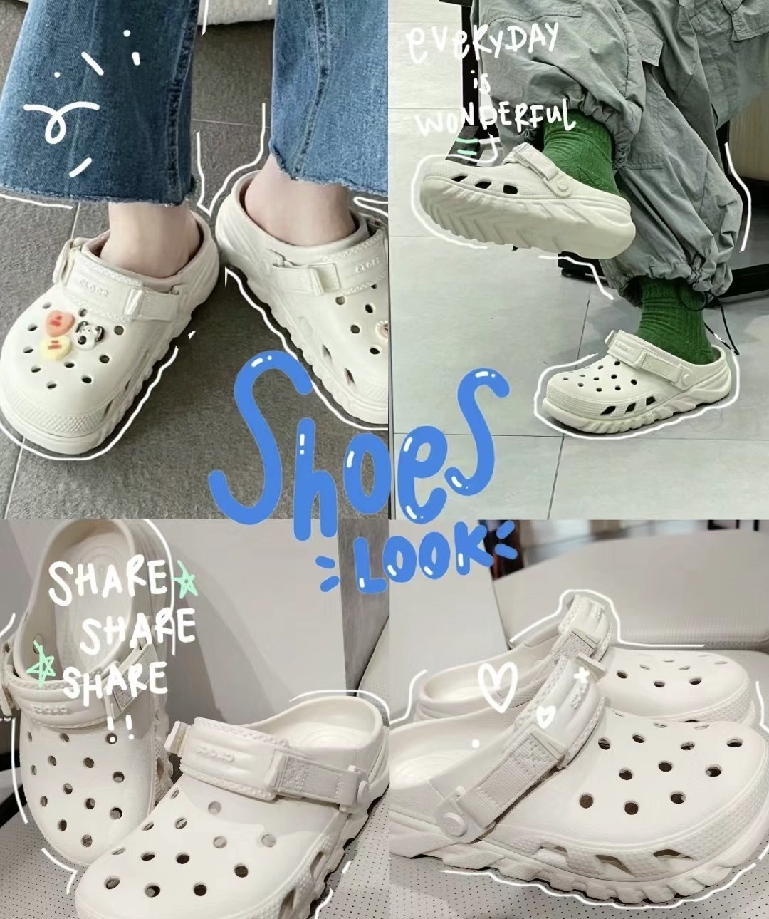 【預購】Crocs Baya MAX F089102 女裝厚底洞洞鞋