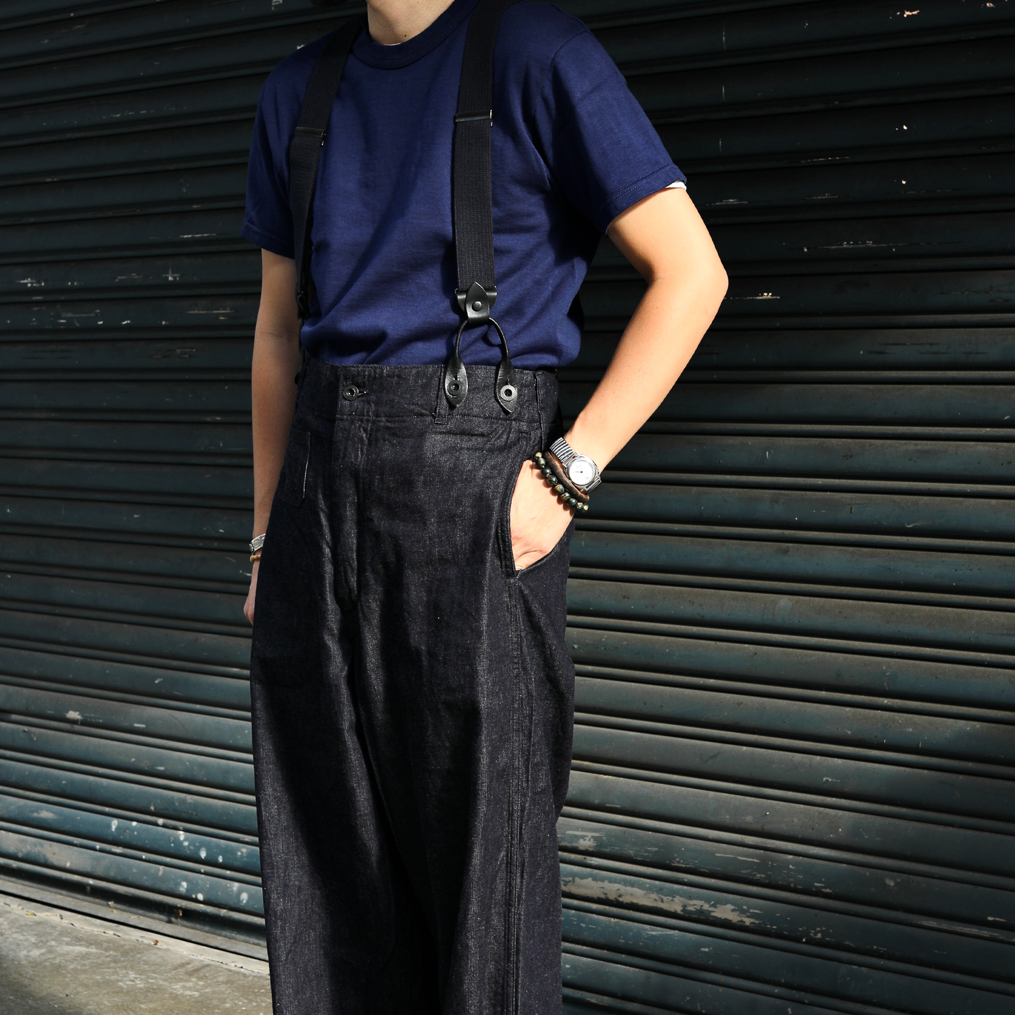 Nigel Cabourn - US Army Suspender (Navy)