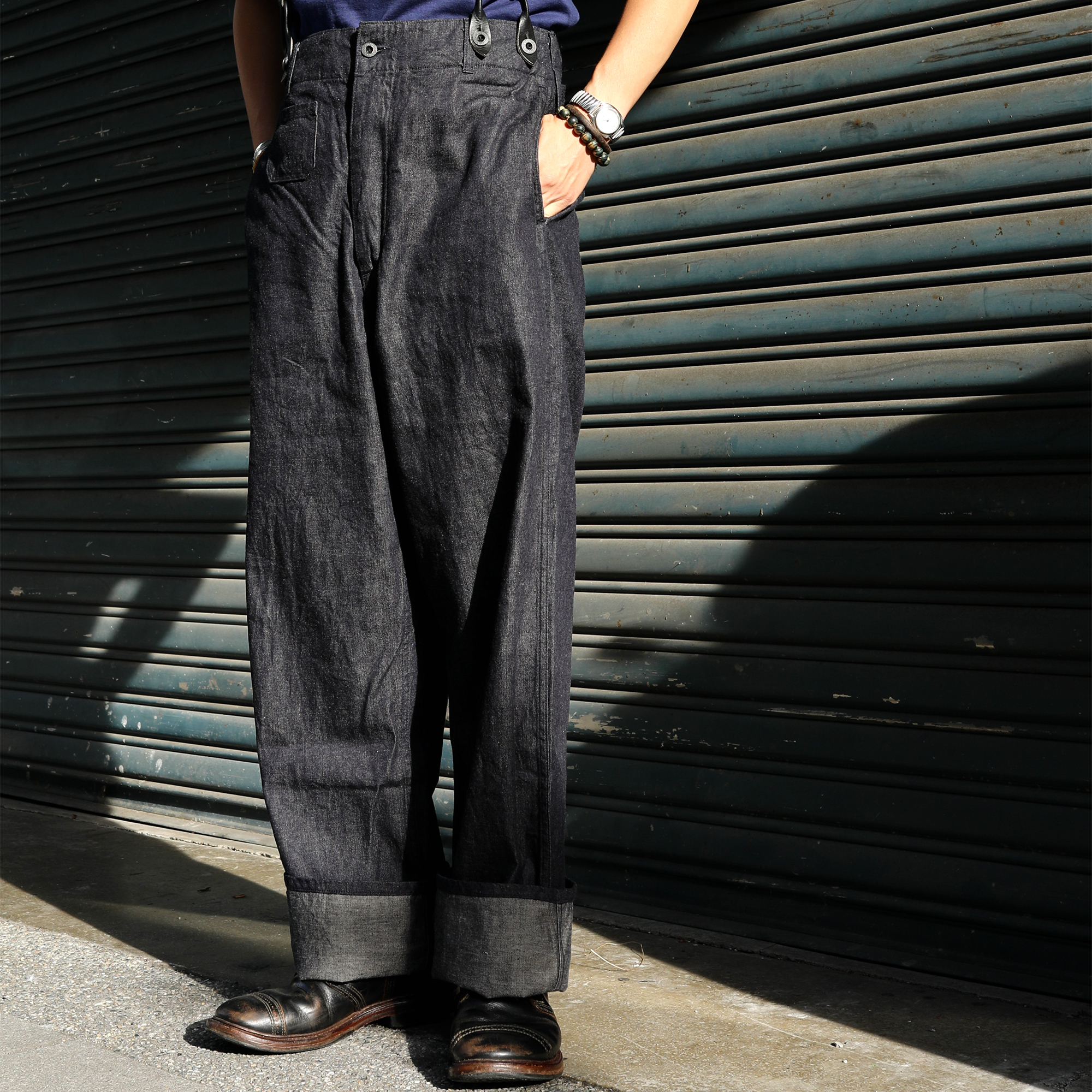 Nigel Cabourn - US Army Suspender (Navy)