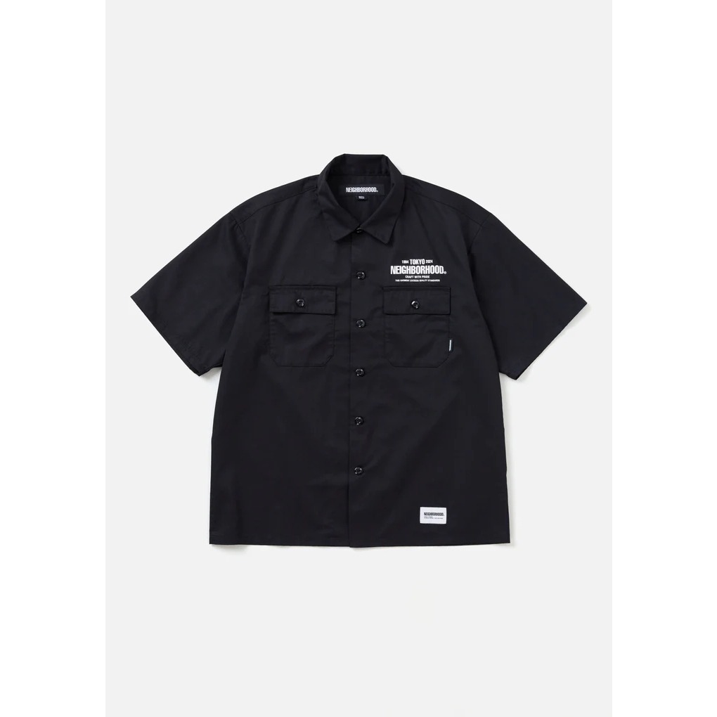 2024SS NEIGHBORHOOD CLASSIC WORK SHIRT SS 東京 限定 短袖 襯衫 現貨