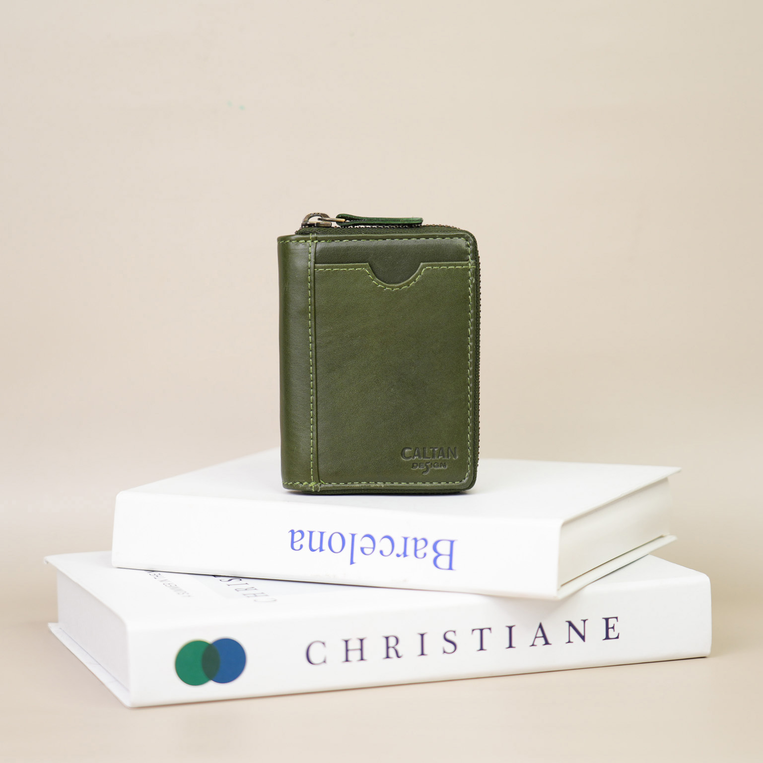 『新品上市』老爺有喜  真皮大容量全包式拉鍊中短夾(075165cd)