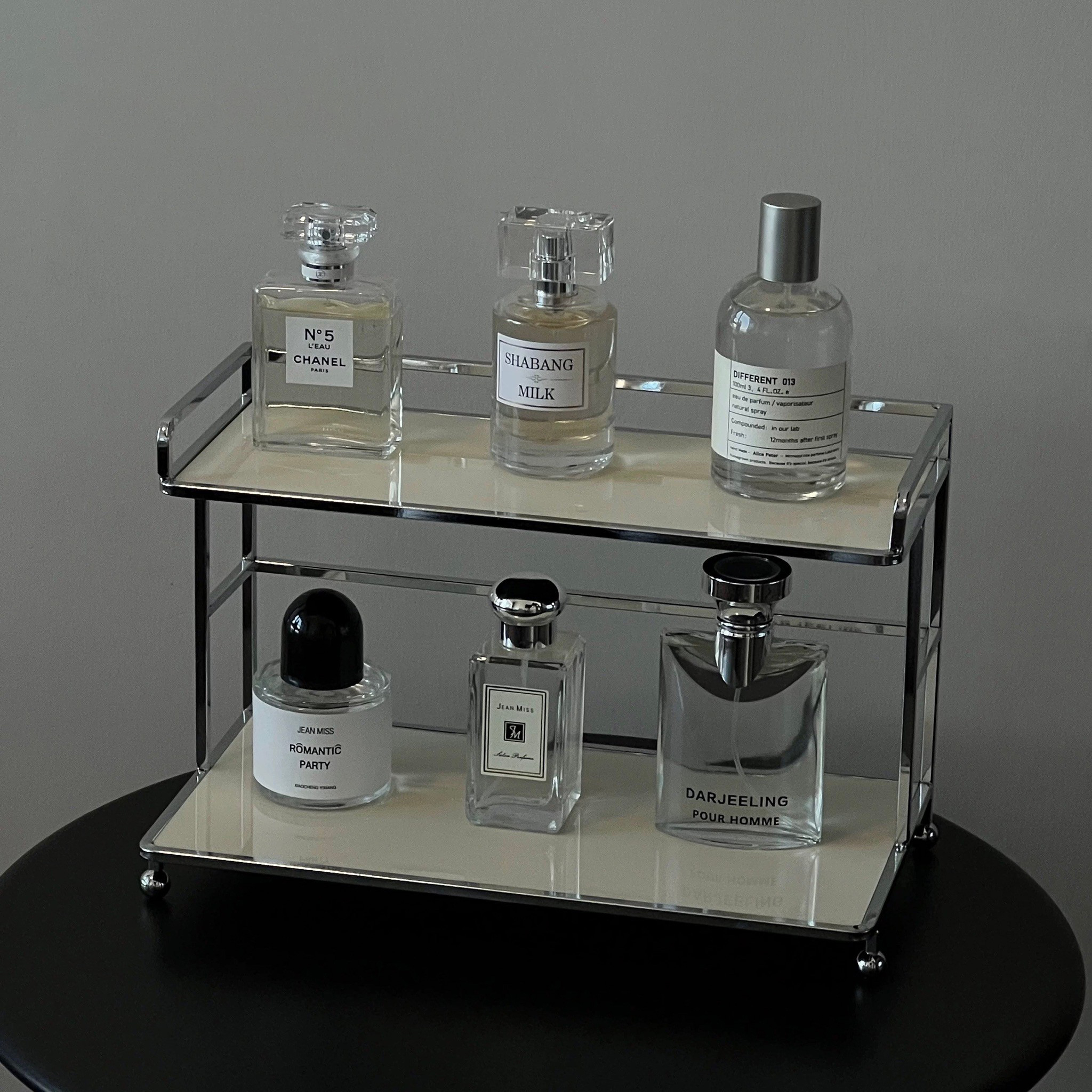 北歐風金屬配色雙層展示架擺件 / 2色