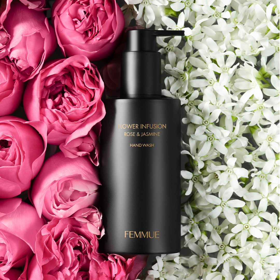 FEMMUE Flower Infusion Hand Wash Rose & Jasmine 220g