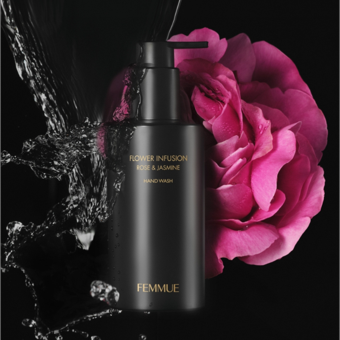 FEMMUE Flower Infusion Hand Wash Rose & Jasmine 220g