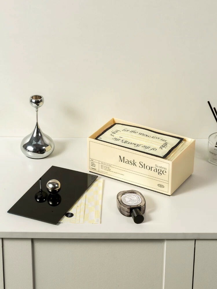 美式字母圓球掀蓋造型面紙盒擺件 / 3色