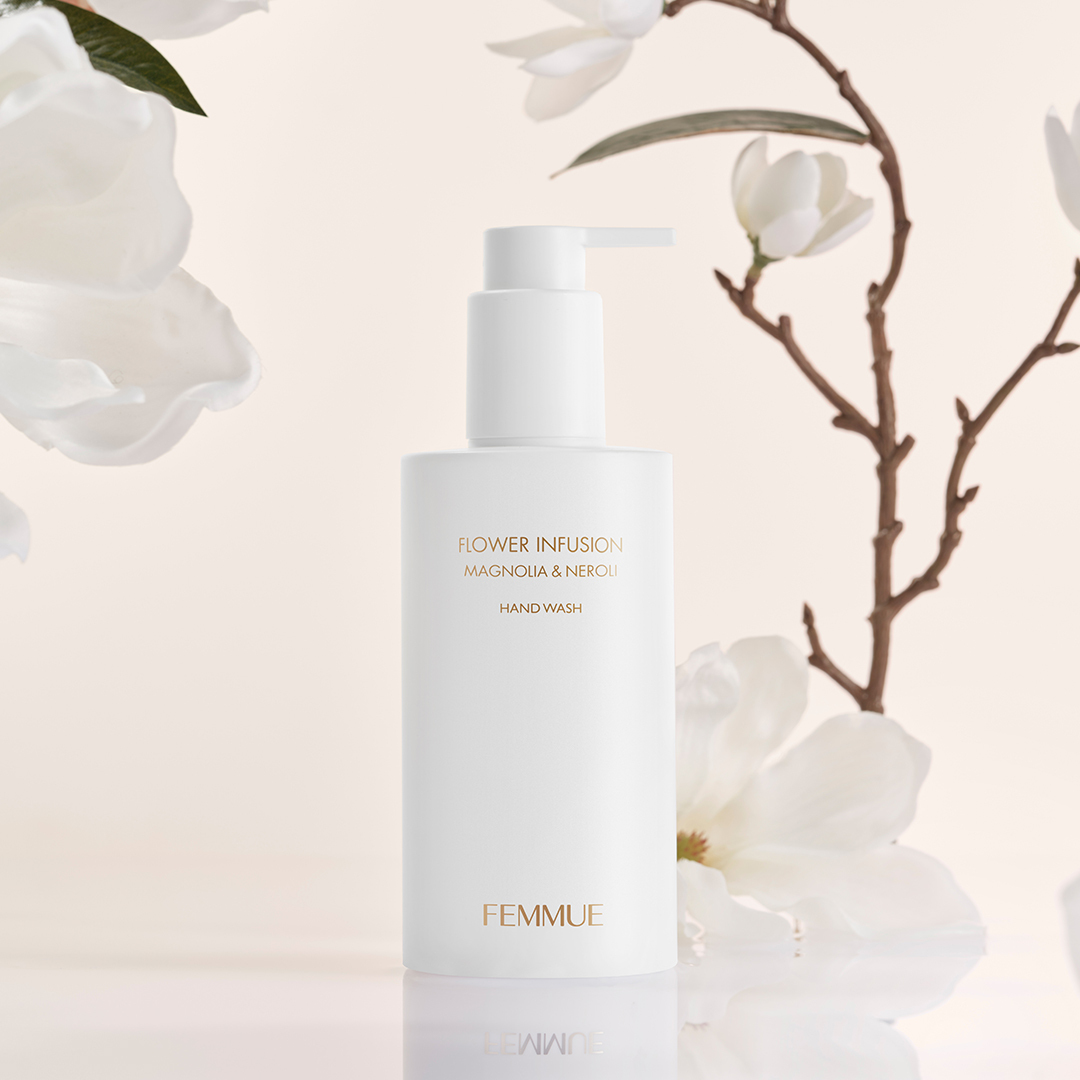 [限定] FEMMUE Flower Infusion Hand Wash Magnolia & Neroli 220g