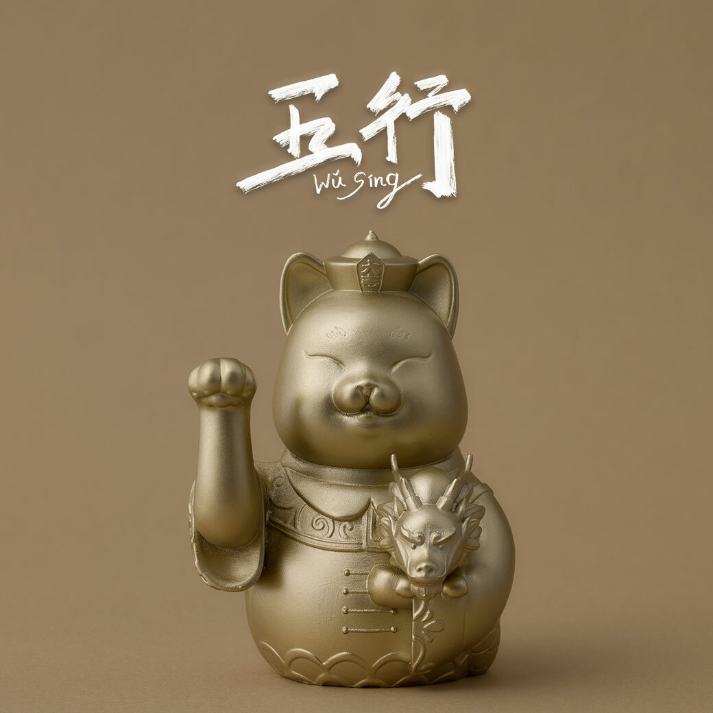 限時6折優惠【緣起物】五行招財貓 (招財、招桃花、招貴人、招平安、招智慧)