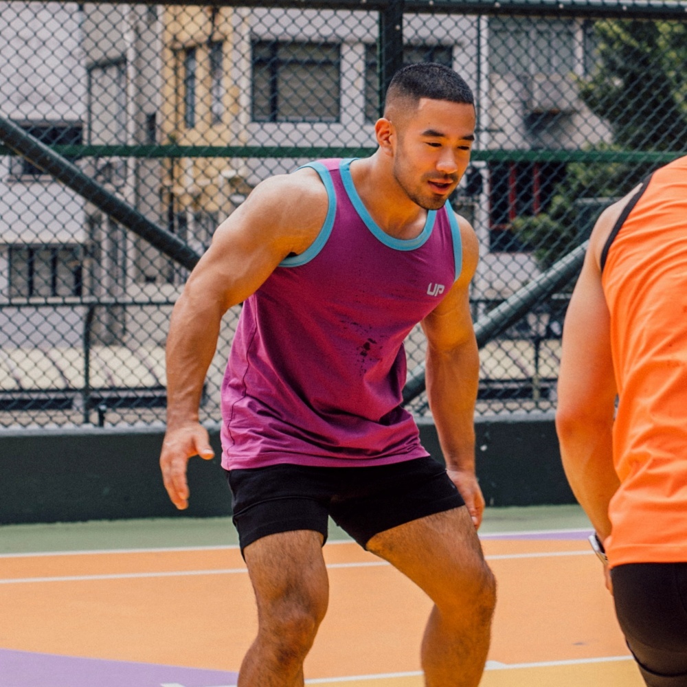 Comfort Tank 2.0 舒適背心 深紫/天藍