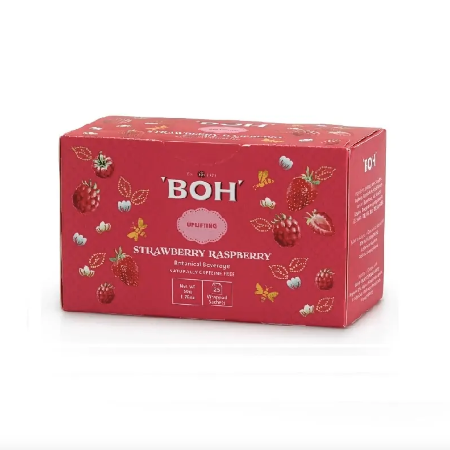 BOH 草莓覆盆子茶包