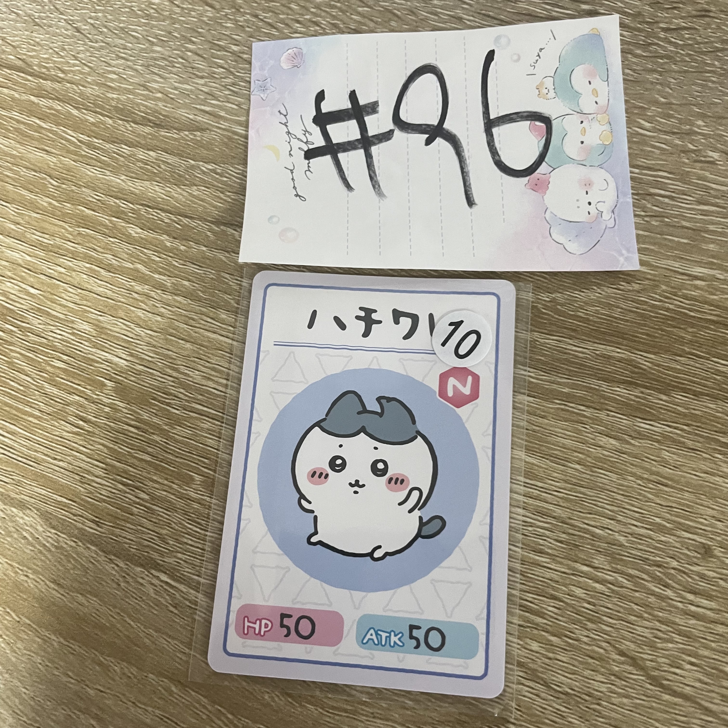 CHIIKAWA  八字貓 小卡#96