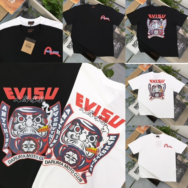 Evi*su  背部福神不倒翁圖案 Tee-2401273
