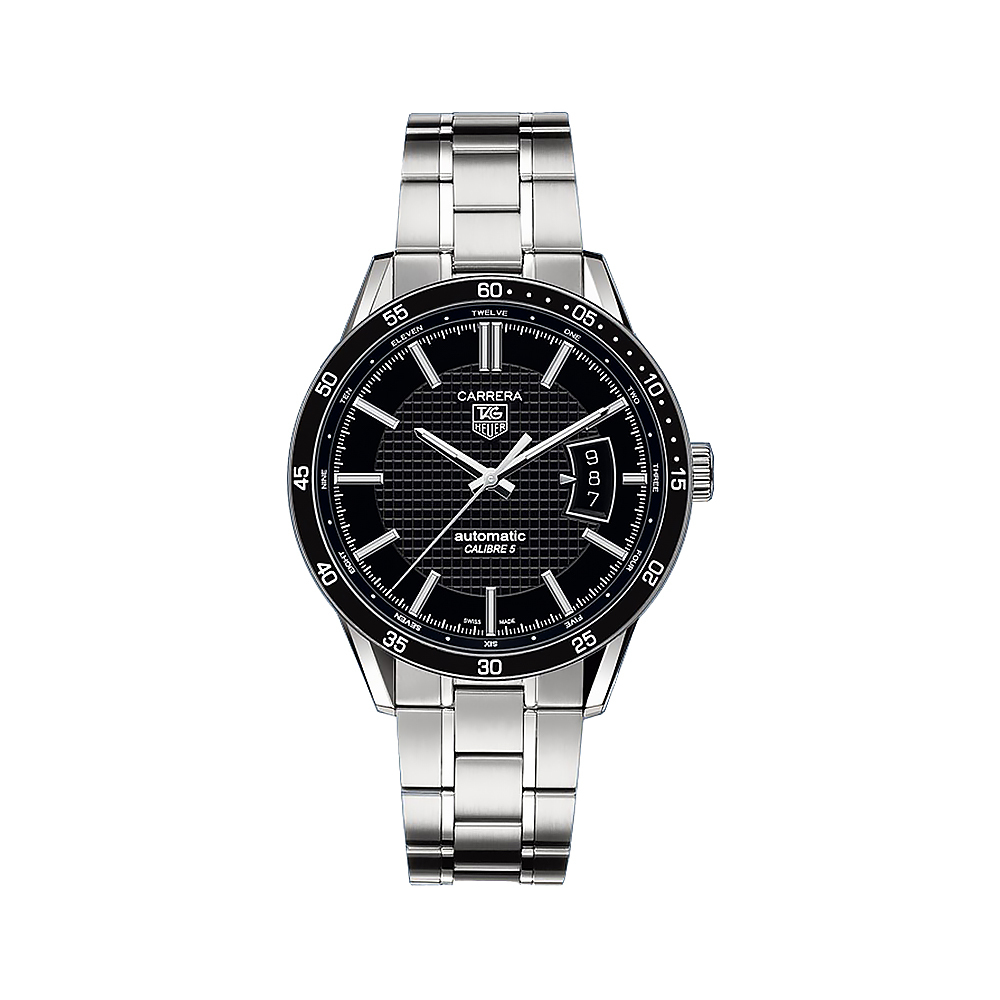 【TAG Heuer 泰格豪雅】Carrera 卡萊拉 WV211M.BA0787 簡約素雅 賽車卓越 瑞士製造 日期 動力儲存 自動機械 手錶