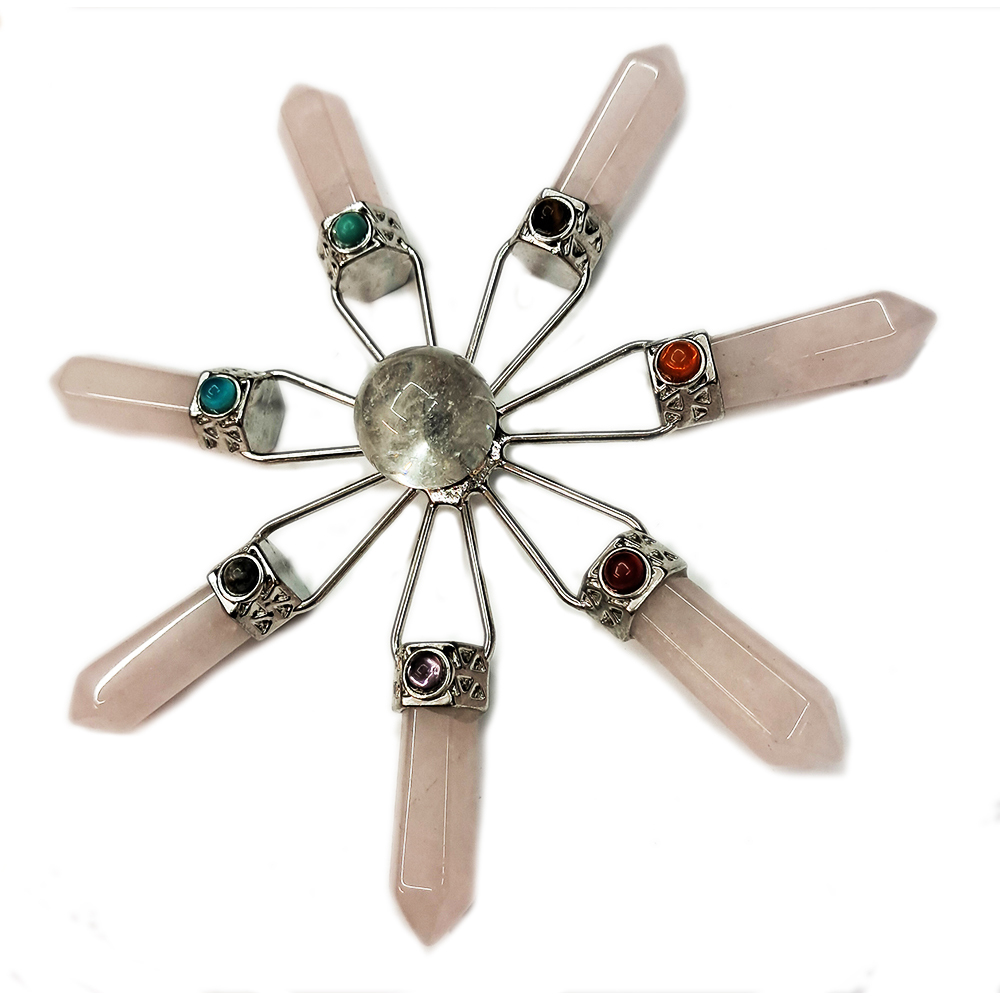 七脈輪 水晶七星陣轉運能量塔【十方】148561