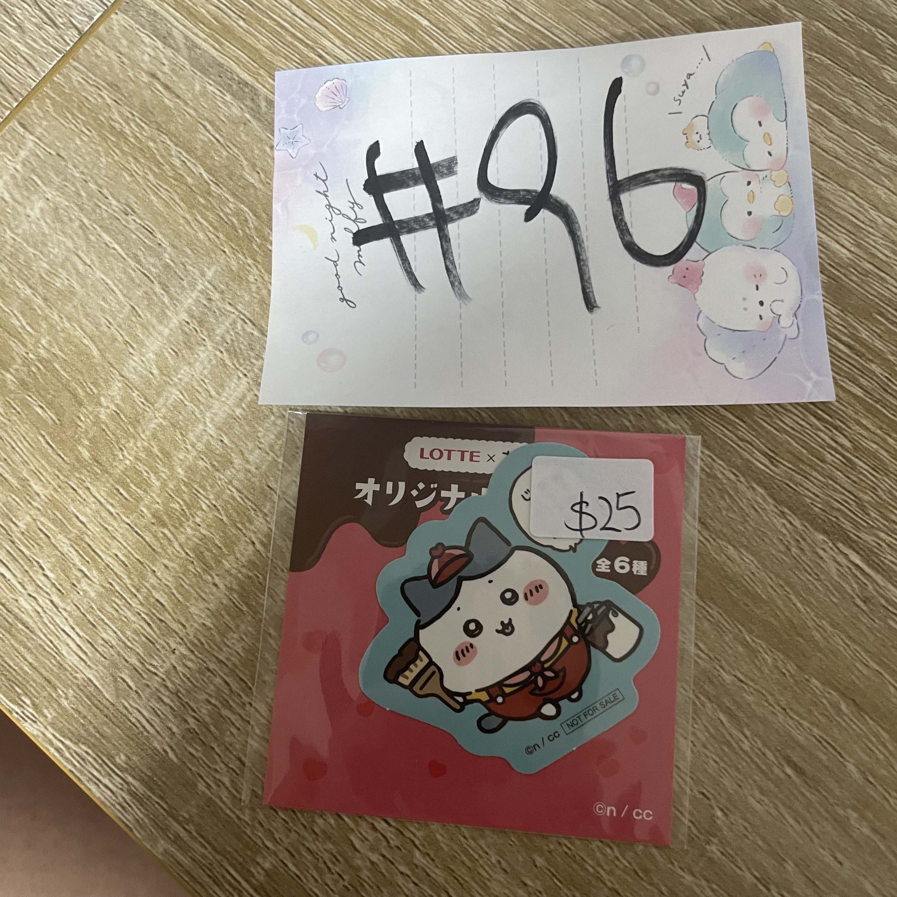 CHIIKAWA  八字貓  貼紙#96