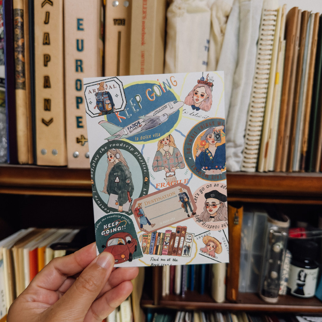 甜蜜旅行社 明信片 ｜甜蜜生活