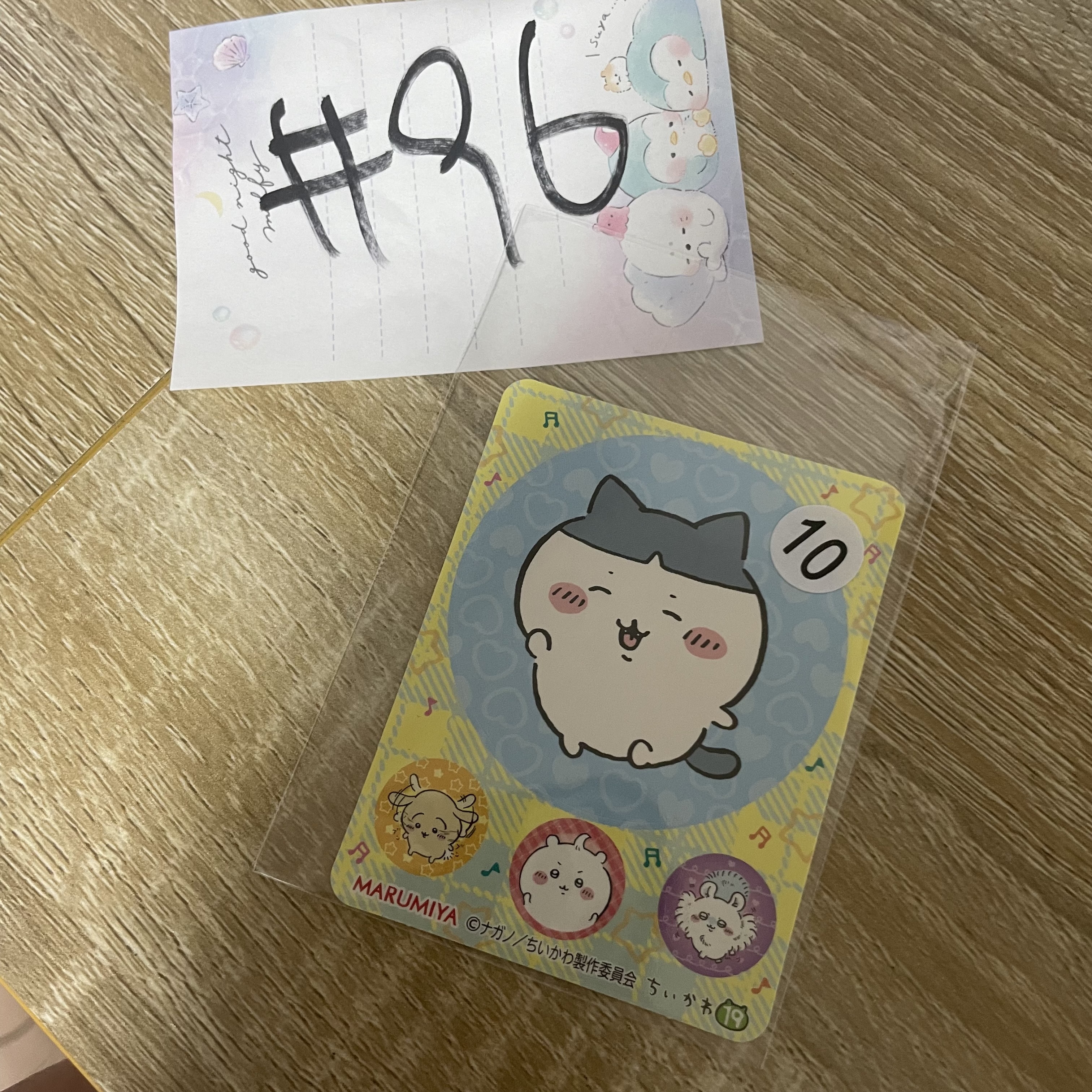 CHIIKAWA  八字貓  貼紙#96