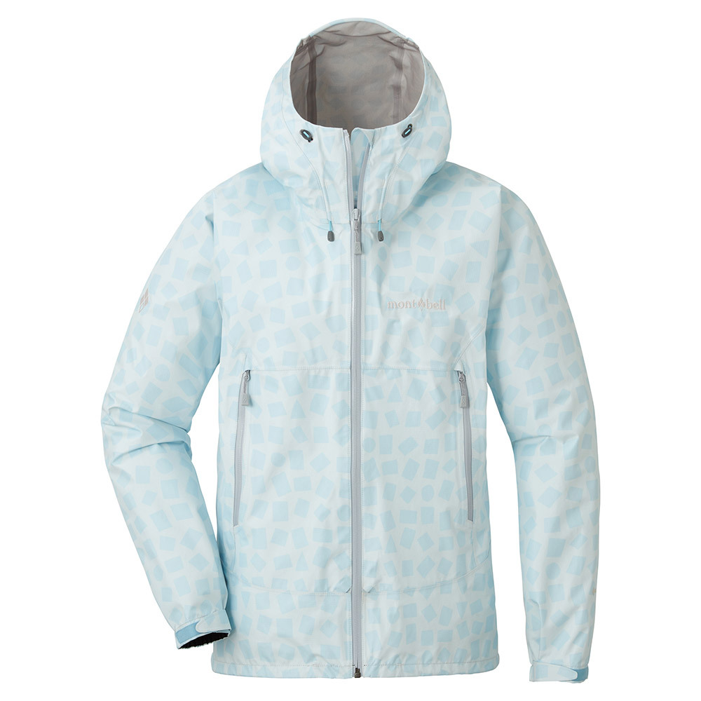 【防水防雨】【GORE-TEX】montbell: Rain Dancer Print Jacket Women's