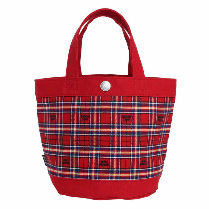 MIKI HOUSE Gorgeous Patch x Embroidery Tote Bag RED
