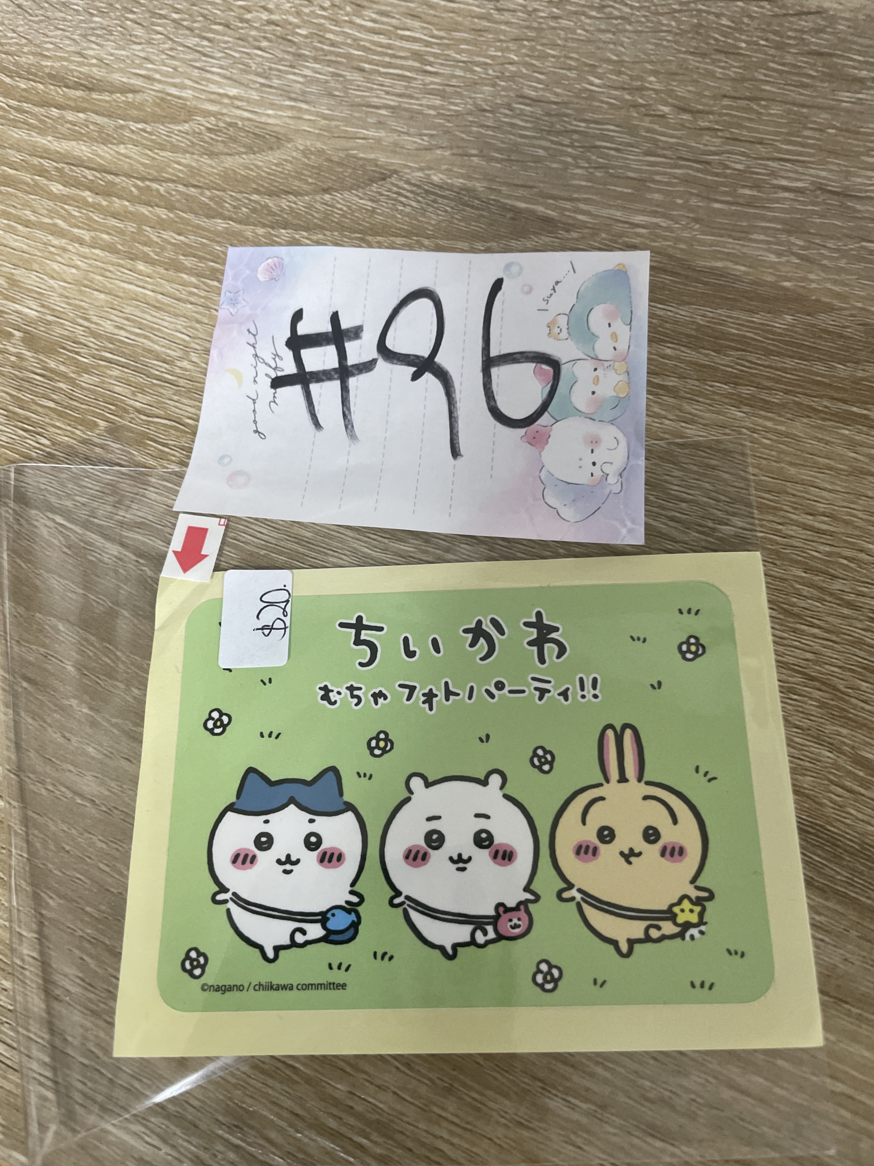 CHIIKAWA    貼紙  瑕#96