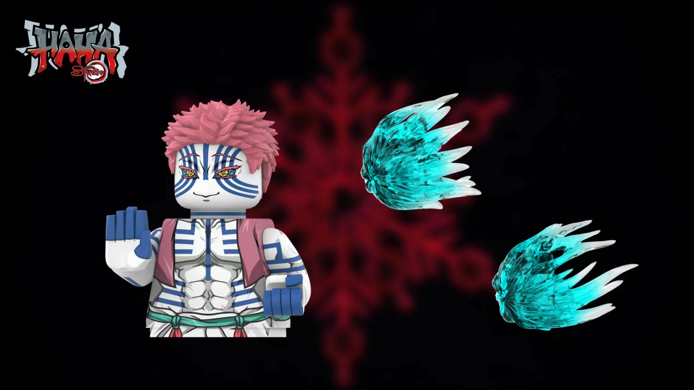 [HAHA Studio][Preorder] Demon Slayer: Kimetsu no Yaiba - Akaza [UVprinted]