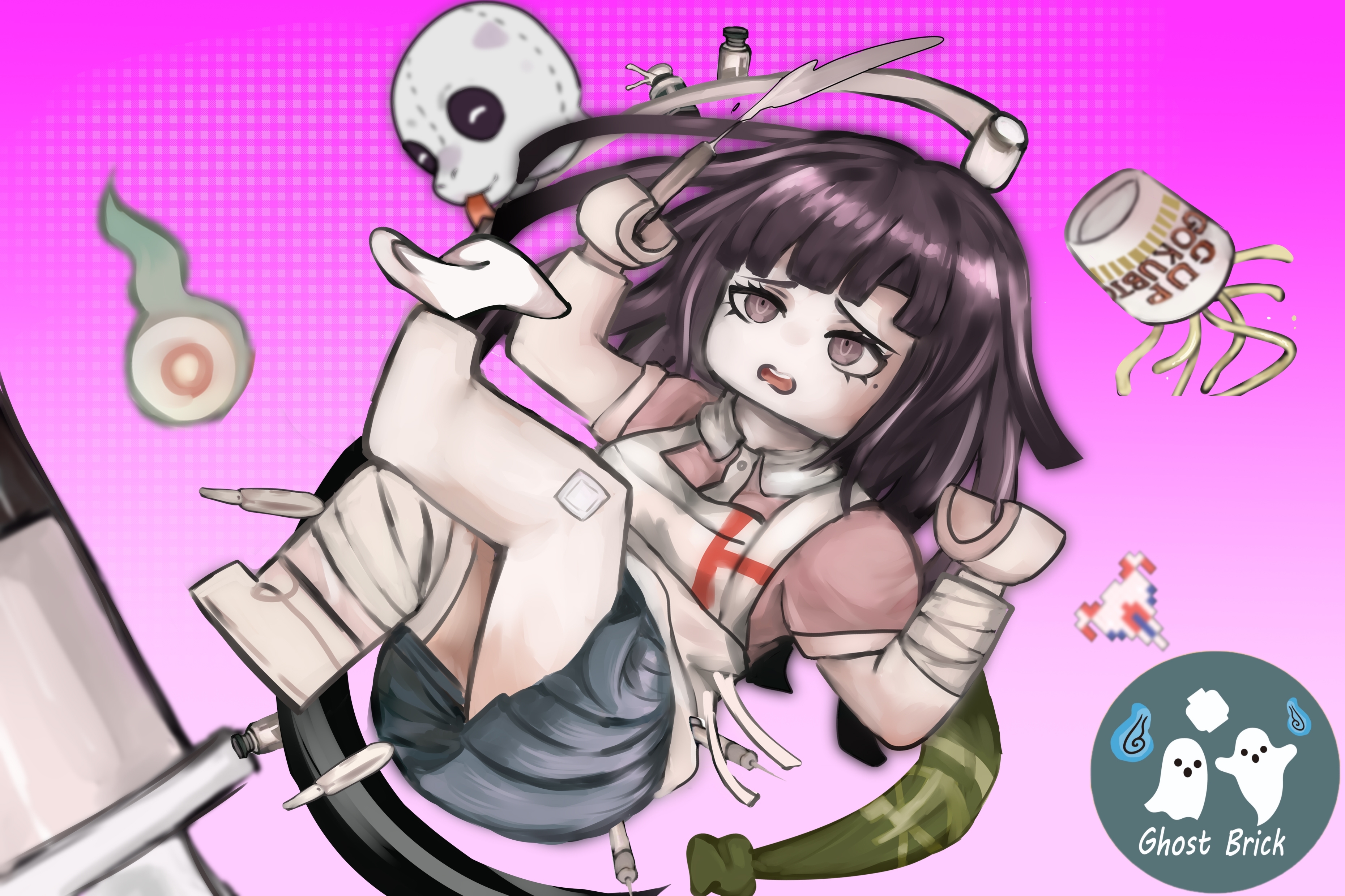 [Ghost Brick][In Stock] Danganronpa - Tsumiki mikan [UVprinted]