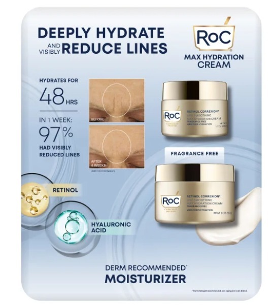 【預購】RoC Retinol Correxion Max Hydration F081603 面霜